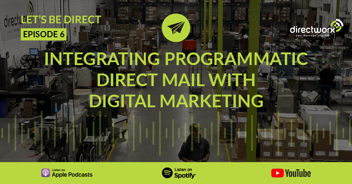 Episode 6: Integrating Programmatic Direct Mail with Digital Marketing